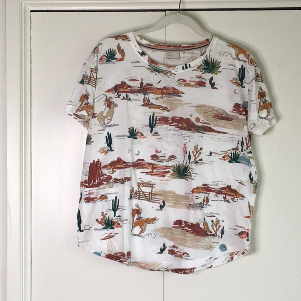 Desert Scene Graphic Tee
